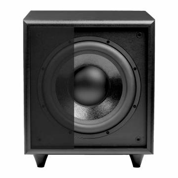 Trevoce10 DSP Triple 10" Active Subwoofer w/ App Controlled DSP, Faux Leather, Black Series