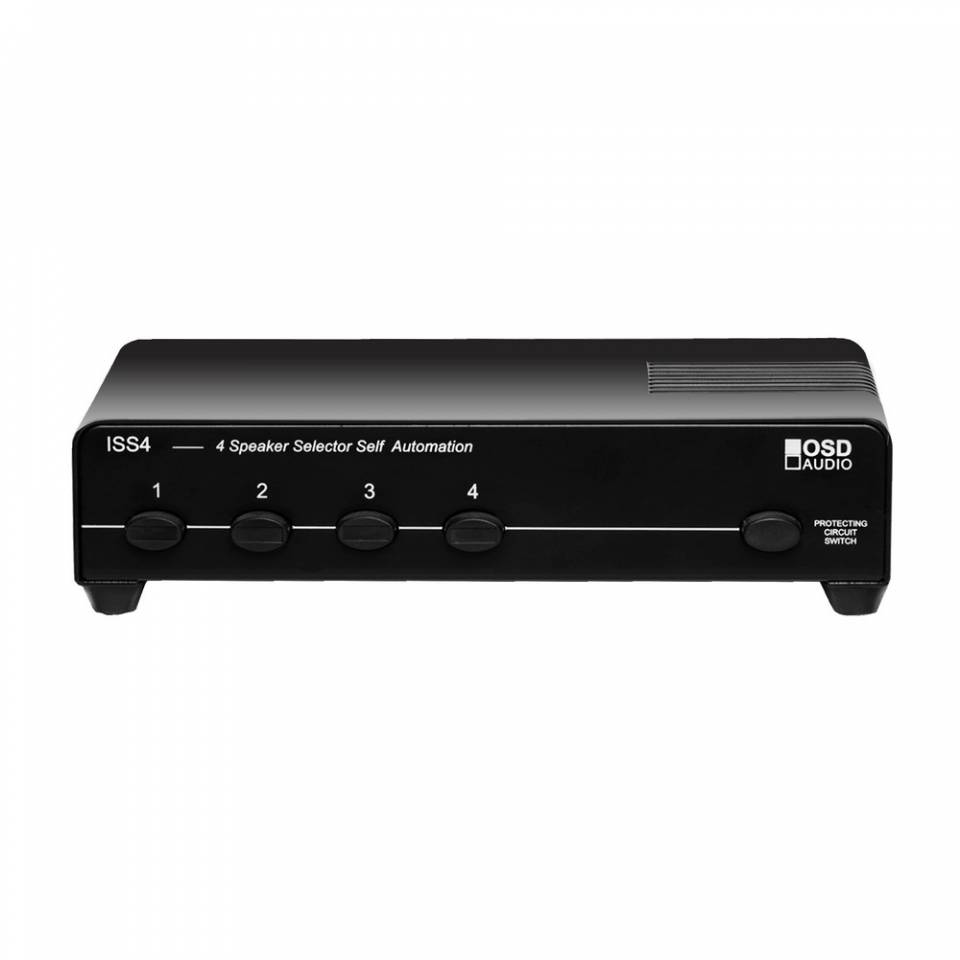 ISS4 4 Zone Speaker Selector | OSD Audio