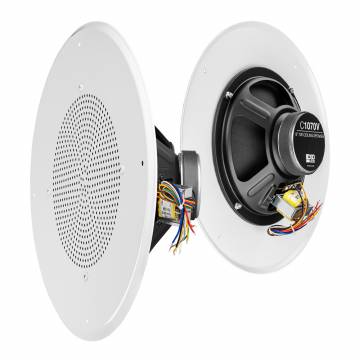 OSD Audio 8" Commercial 70V Ceiling Speaker W/Front Volume Control