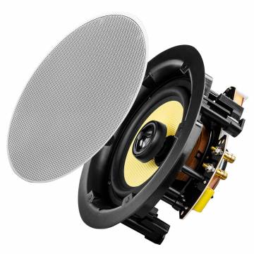 6.5" Kevlar® Woofer Trimless Thin Bezel 2-Way In-Ceiling Speaker Pair - ACE650