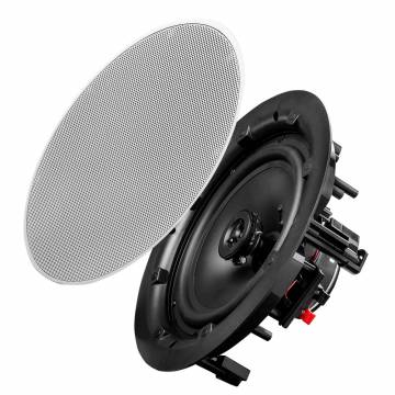 8" 120W Trimless Thin Bezel 2-Way In-Ceiling Speaker Pair - ACE800
