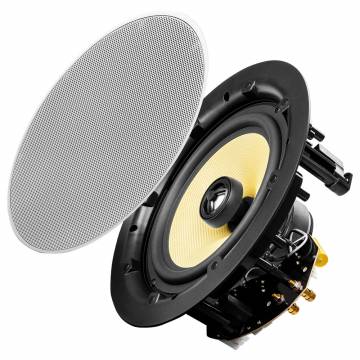 8" Kevlar® Woofer Trimless Thin Bezel 2-Way In-Ceiling Speaker Pair - ACE850