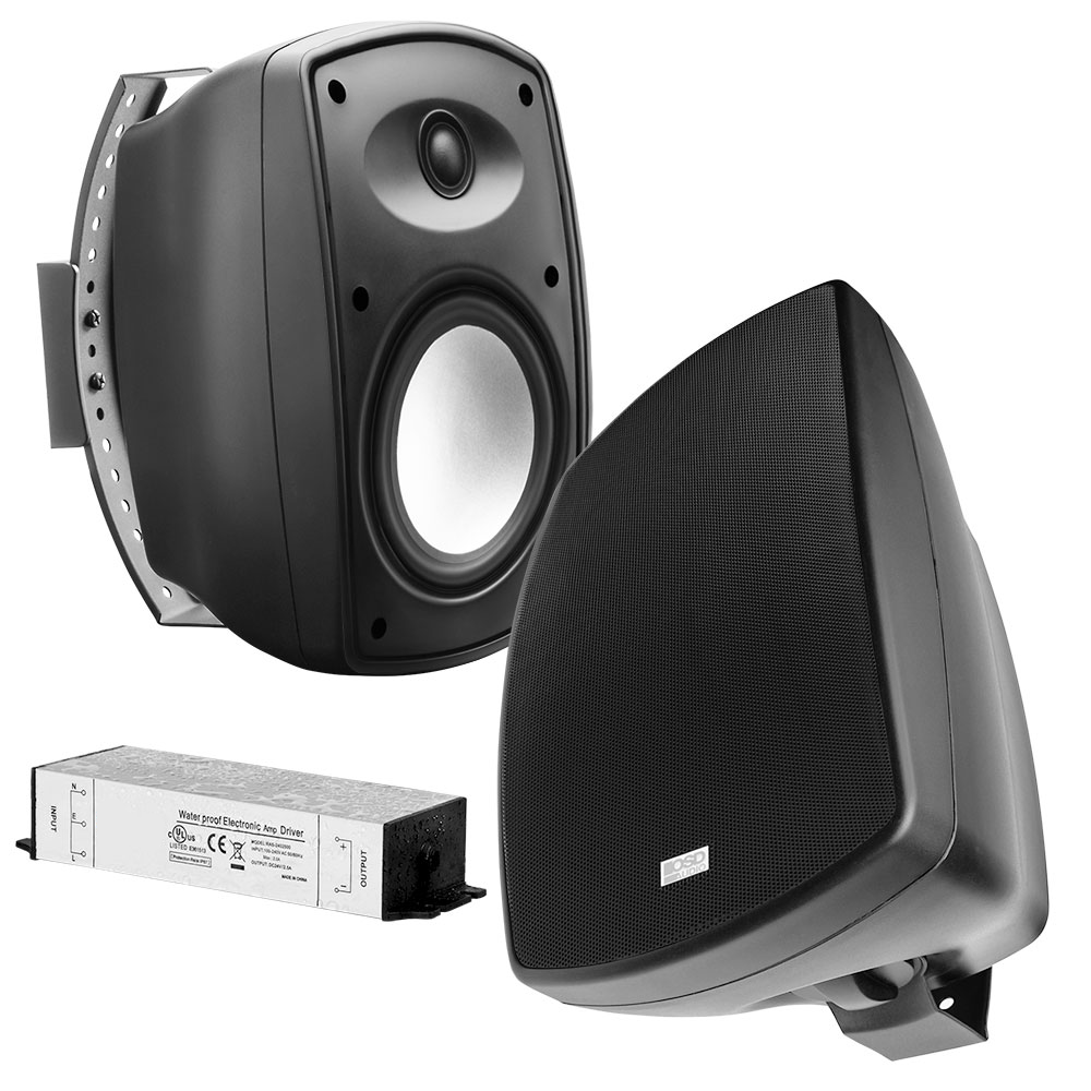lager goud Overweldigen BTP-650 6.5" Bluetooth® Patio Speakers | OSD Audio