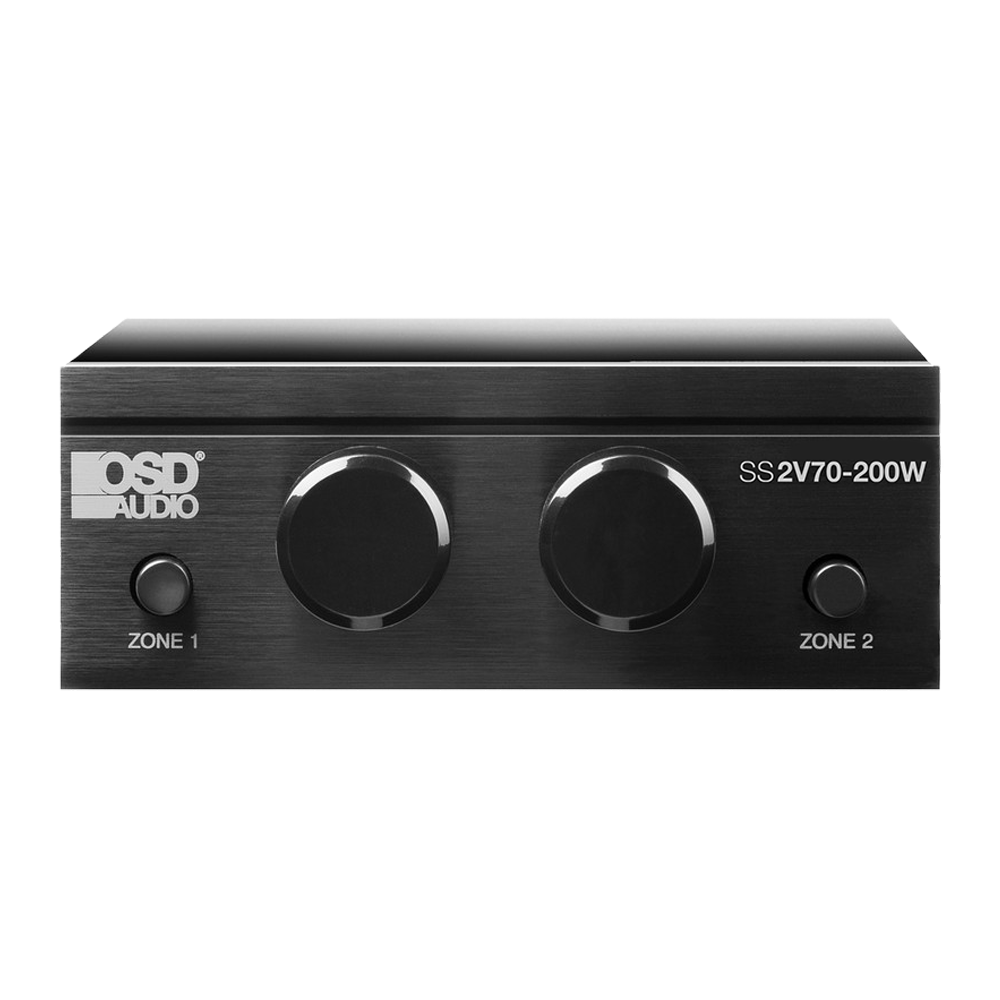 SS2V70-200W 70V 2 Mono-Channels/Constant Voltage Systems/Dual Zone