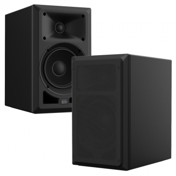 OSD Nero MB5 100W Speaker Pair w/ 5.25” Fiberglass Woofer, 1” Ferrofluid-cool Soft Dome Tweeter