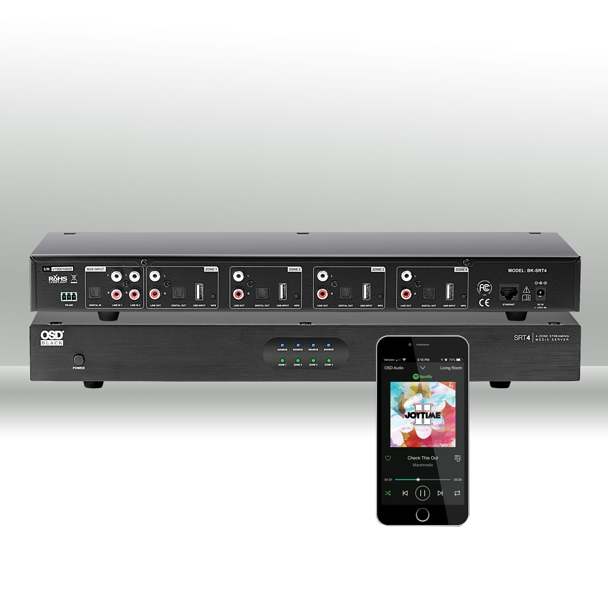 Streaming Media Server SRT4 | OSD Audio