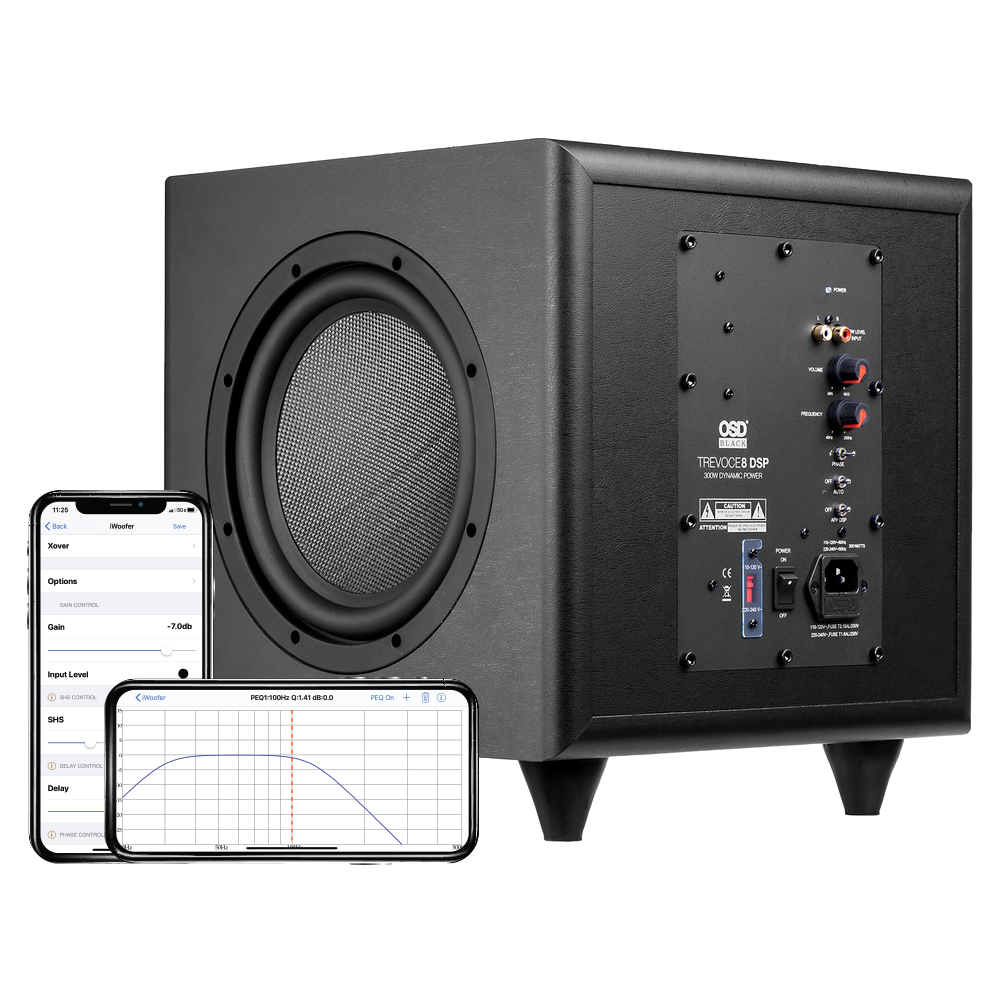 Bevægelse artilleri granske Triple-8" Powered Subwoofer Trevoce-8 | OSD Audio