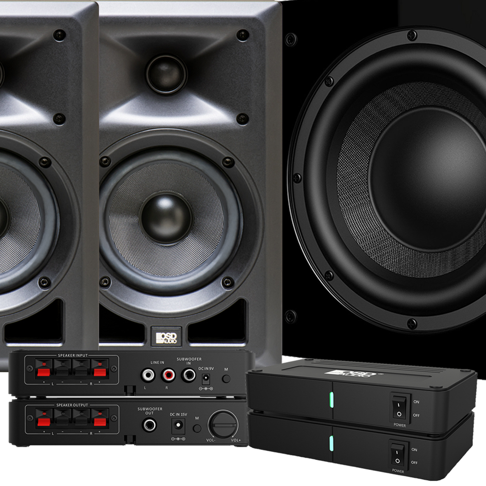 NERO WRSKII 2X50W 5.8 GHz 2.1 Wireless 