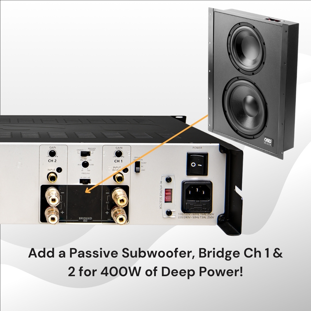 8ch Home Theater Amplifier HTX8150 | OSD Audio