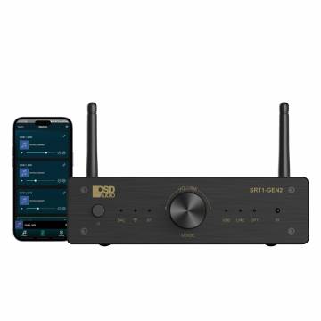 OSD SRT1 GEN2 App Control Media Streamer, Wireless BT, iOS/Android, Airplay Compatible
