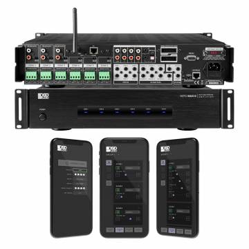 OSD Nero App Control 6x Zones 6x Source 80W Multi Room Amplifier iOS Android, Control4 Driver