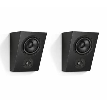OSD Black T55E Atmos Ready 5.25" Multi-Purpose Height and Surround Speakers for Home Theater, Pair