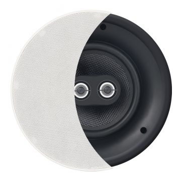 8" Trimless DVC Dual Tweeter 120W Stereo In-Ceiling Speaker, Single - ACE840TT