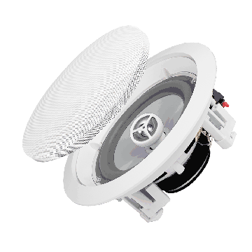 6.5" Weather-Resistant 150W Outdoor/Indoor In-Ceiling Speaker Pair - ICE600WRS