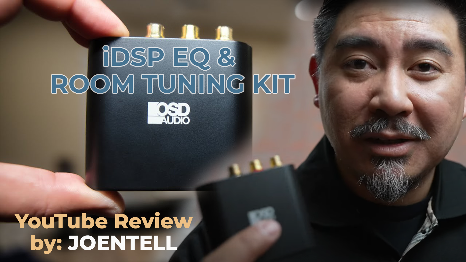 Joe N Tell Tests our NEW iDSP – EQ & Room Tuning Kit