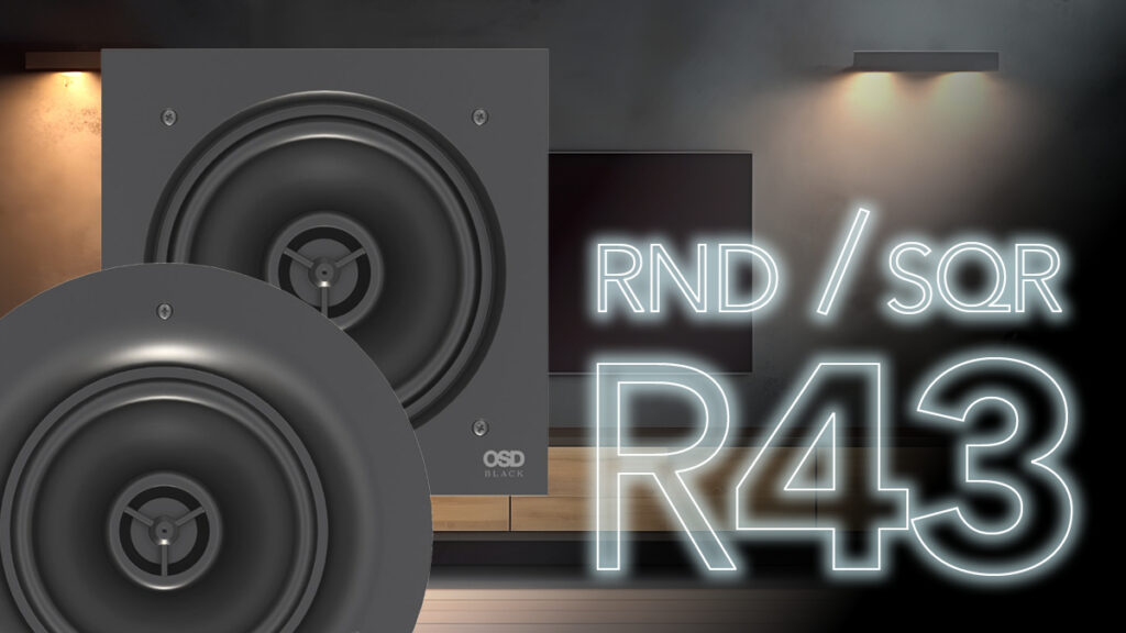 R43 In-Ceiling Speakers