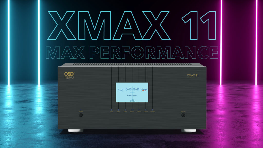 XMAX11 Home Theater Amplifier