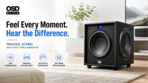 OSD Black Trevoce12 PRO Powered Subwoofer